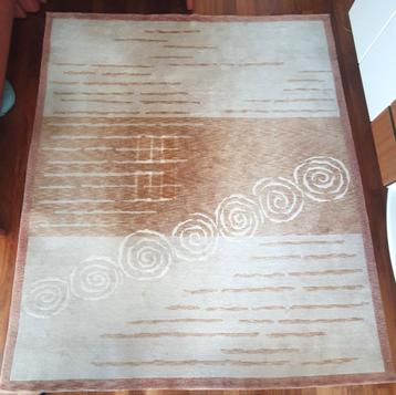 Vloerkleed 300 x 250 handgeknoopt wol
