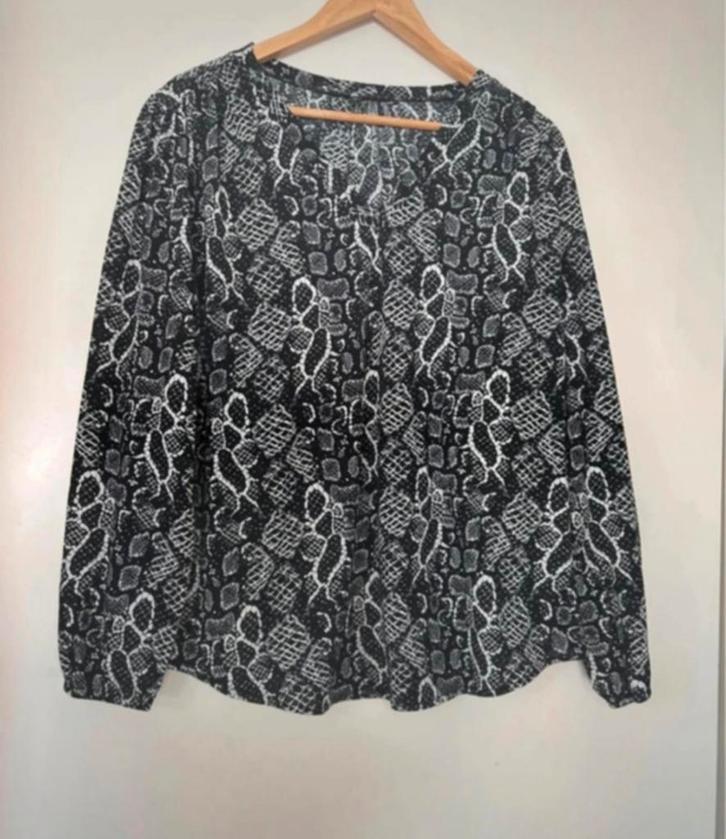 Dames longsleeve merk Hema maat L - als nieuw, Kleding | Dames, Tops, Zo goed als nieuw, Maat 38/40 (M), Zwart, Lange mouw, Ophalen of Verzenden