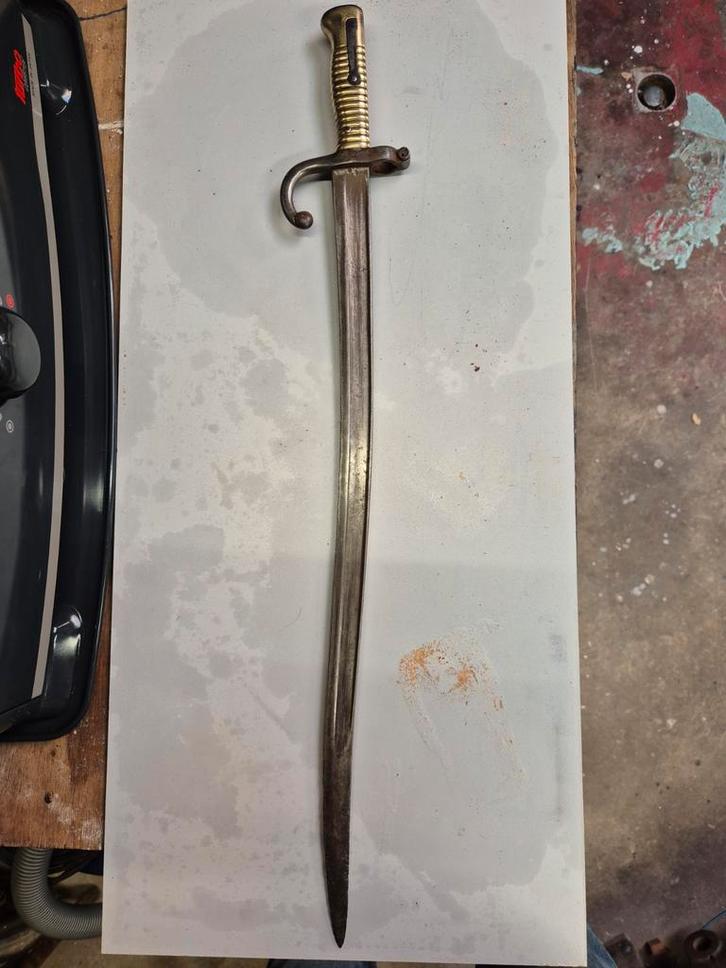 Franse Bajonet, Model 1872Chassepot, Antiek en Kunst, Antiek | Overige Antiek, Ophalen of Verzenden