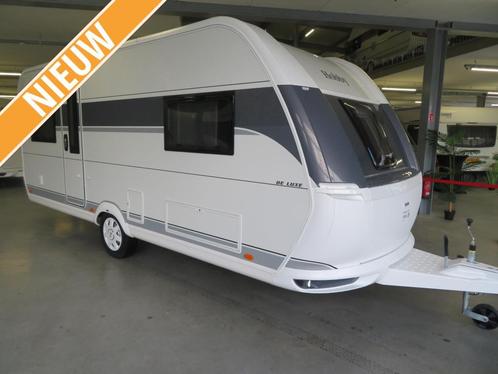 Hobby De Luxe 540 UL +gratis Truma mover, Caravans en Kamperen, Caravans, tot en met 4, 1250 - 1500 kg, Rondzit, Hobby, 2 aparte bedden