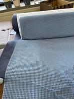 Blauwe Katoenen Wafelstof, Hobby en Vrije tijd, Stoffen en Lappen, Blauw, 120 cm of meer, Ophalen of Verzenden, Katoen