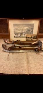 Antieke Houten Friese Doorlopers, Antiek en Kunst, Ophalen of Verzenden