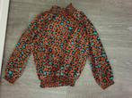 Bruine blouse & Aqua met panterprint, Persival, Meisje, Overhemd of Blouse, Ophalen of Verzenden