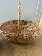 Rieten mand 50 bij 38 cm, Huis en Inrichting, Woonaccessoires | Schalen en Manden, Ophalen