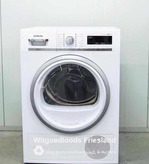 1JaarGarantie Bosch Siemens AEG Warmtepompdroger Droger, Witgoed en Apparatuur, Wasdrogers, Zo goed als nieuw, Condens, Voorlader