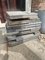60x60x4 tegels antraciet grijs, Tuin en Terras, Tegels en Klinkers, Gebruikt, Ophalen of Verzenden, Minder dan 5 m², Beton