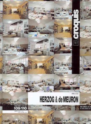Architectuur boek El Croquis 109 110 Herzog & De Meuron beschikbaar voor biedingen