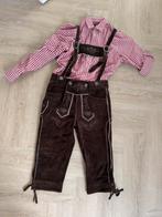 Echte Oostenrijkse lederhosen maat 46 met overhemd S Trachte, Verzenden, Zo goed als nieuw, Maat 46 (S) of kleiner, Carnaval