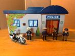 Playmobil 5299 / 5689 meeneem politiebureau, Kinderen en Baby's, Speelgoed | Playmobil, Ophalen of Verzenden, Zo goed als nieuw