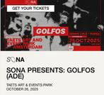 GOLFOS ADE 26oct, Tickets en Kaartjes, Eén persoon, Oktober