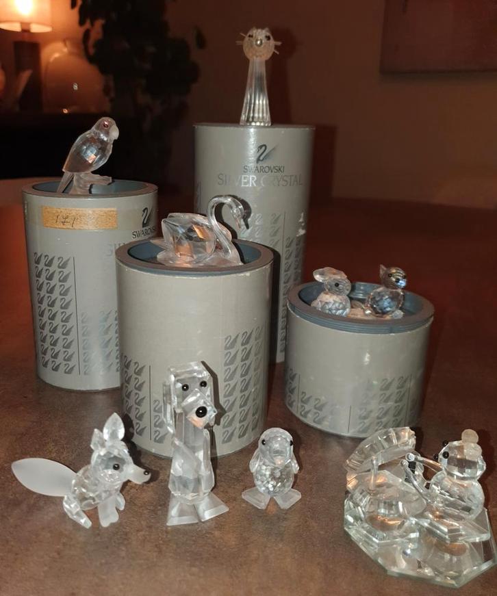 Swarovski dierenbeeldjes., Verzamelen, Swarovski, Gebruikt, Figuurtje, Ophalen