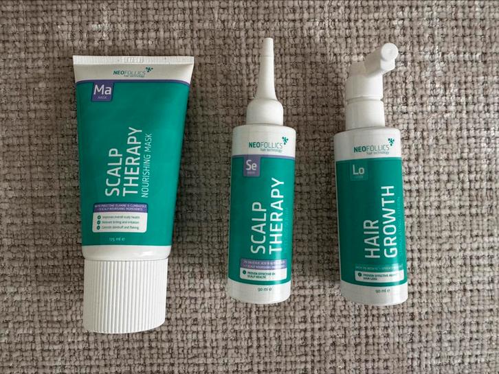Neofollics Bundel van 3 Haarproducten | Serum, Lotion, Mask, Sieraden, Tassen en Uiterlijk, Uiterlijk | Haarverzorging, Gebruikt