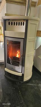 Piazzetta P961 Pelletkachel 12kW met Kanalisatie, Gebruikt, Ophalen of Verzenden, Pelletkachel, Vrijstaand