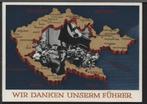 originele kaart ww2, Verzamelen, Ophalen of Verzenden, Landmacht, Duitsland, Foto of Poster