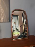 Antieke Soester kuifspiegel notenhout | Patina, Ophalen, Ovaal, Minder dan 50 cm, Minder dan 100 cm