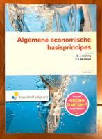 C.J. de Lange - Algemene economische basisprincipes, Ophalen of Verzenden, Zo goed als nieuw, C.J. de Lange; D.J. de Jong