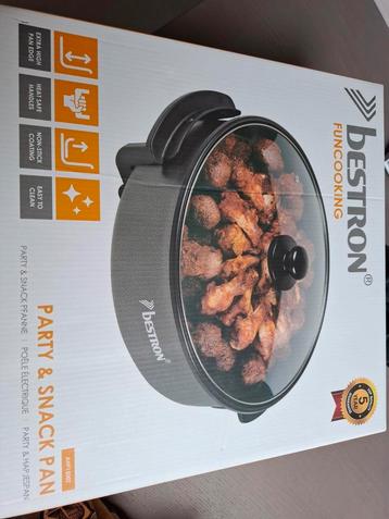 Bestron partypan NIEUW AHP1500Z ZWART beschikbaar voor biedingen