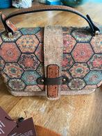 Tasje Ibiza stijl, Sieraden, Tassen en Uiterlijk, Tassen | Damestassen, Ophalen of Verzenden, Zo goed als nieuw, Bruin, Schoudertasje