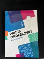 Wat is onderzoek? 7e druk - Nel Verhoeven, Ophalen, Zo goed als nieuw, Overige niveaus