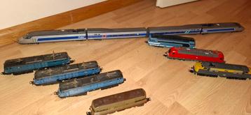 Grote verzameling modeltreinen en wagons beschikbaar voor biedingen