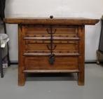 Oud Spaans/catalaans massief houten betaaltafel, Antiek en Kunst, Ophalen