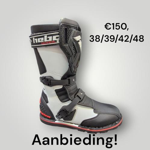 Trial Laarzen hebo €150, Motoren, Kleding | Motorkleding, Laarzen, Dames, Heren, Nieuw met kaartje, Ophalen of Verzenden
