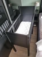 Kidsmill Noa wieg zwart inclusief matras, Ophalen, Wieg