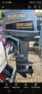 Suzuki 25 pk langstaart, Watersport en Boten, Ophalen, Gebruikt