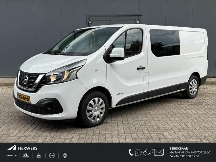 Nissan NV300 1.6 dCi 125 L2H1 Optima Dubbele Cabine Comfort, Auto's, Bestelauto's, Bedrijf, Te koop, ABS, Achteruitrijcamera, Airbags