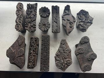 Indiase batik stempel India groot formaat prijs per stuk beschikbaar voor biedingen