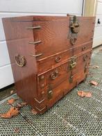 Koreaanse Tansu Bruidskist met mooie sloten, Minder dan 50 cm, Gebruikt, 50 tot 100 cm, Ophalen of Verzenden