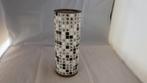 mooie rechte mozaïek vaas, Huis en Inrichting, Woonaccessoires | Vazen, Gebruikt, Overige kleuren, Aardewerk of Porselein, Ophalen of Verzenden