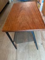 Retro Bijzettafel / Lectuurtafel, Huis en Inrichting, Minder dan 45 cm, Minder dan 55 cm, Gebruikt, Ophalen of Verzenden