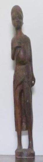 Beeld Afrikaanse man   26 cm, Ophalen of Verzenden