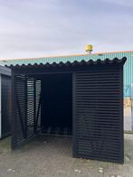 Fietsenstalling zwart Design 3x2 meter, Ophalen, Gebruikt, Overige typen