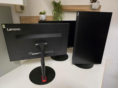 Lenovo thinkvision monitor 24 inch verstelbaar & kantelbaar!, Computers en Software, Monitoren, Zo goed als nieuw, 60 Hz of minder