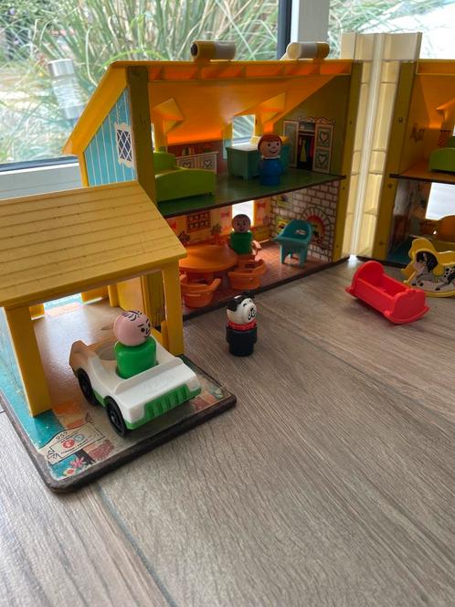 Fisher Price Play Family House uit 1969, Kinderen en Baby's, Speelgoed | Fisher-Price, Gebruikt, Speelset, Ophalen of Verzenden
