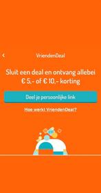 Simyo vriendendeal kortingscode €10,- gratis, Nieuw, Klantvoordelen, Ophalen of Verzenden