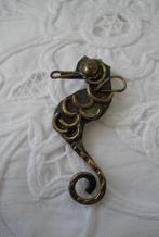 Vintage broche Zeepaardje, Overige materialen, 4 tot 7 cm, Gebruikt, Overige kleuren