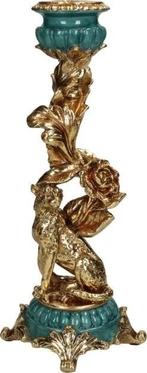 Leopard kaarsenhouder set, Huis en Inrichting, Woonaccessoires | Kandelaars en Kaarsen, Ophalen of Verzenden
