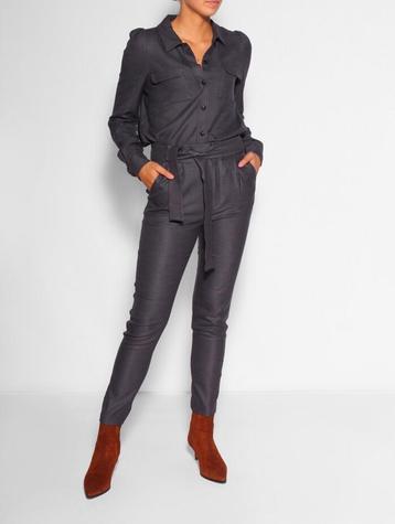Ruby tuesday grijs blouse jasje met zakken en pofmouw beschikbaar voor biedingen