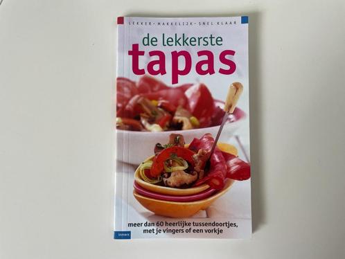 C836 De lekkerste Tapas. Inmerc. 60 heerlijke tussendoortjes, Boeken, Kookboeken, Gelezen, Tapas, Hapjes en Dim Sum, Ophalen of Verzenden