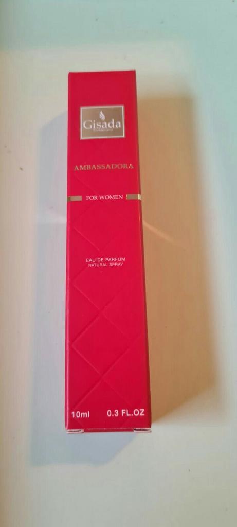 Gisada Ambassadora for woman eau de parfum 10ml, Sieraden, Tassen en Uiterlijk, Uiterlijk | Parfum, Nieuw, Ophalen of Verzenden