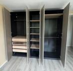 IKEA PAX kledingkast 250x58x236cm, Bezorg-/montageoptie, Huis en Inrichting, Kasten | Kledingkasten, Gebruikt, Eikenhout, IKEA PAX