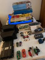 Mega partij racebanen en raceauto’s 
Fleischmann polistil e, Ophalen of Verzenden, Gebruikt, Elektrisch, Fleischmann