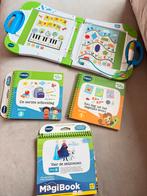 VTech Magibook + 3 Magibook Boekjes, Kinderen en Baby's, Ophalen of Verzenden, Gebruikt, Taal en Lezen, Met geluid