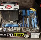 Moederbord Asus P8H67, Computers en Software, Moederborden, Gebruikt, DDR3, Ophalen of Verzenden, ATX