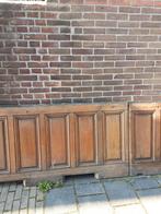 Oude massief eiken lambrisering, Ophalen, Gebruikt, Hout