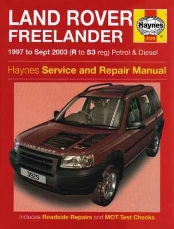 HAYNES Werkplaats handboek Land Rover Freelander 1997-2003, Auto diversen, Handleidingen en Instructieboekjes, Ophalen of Verzenden