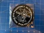 Stoffen patch met velcro Goodbye F-4 Phantom Japan, Verzamelen, Ophalen of Verzenden, Nieuw, Patch, Badge of Embleem